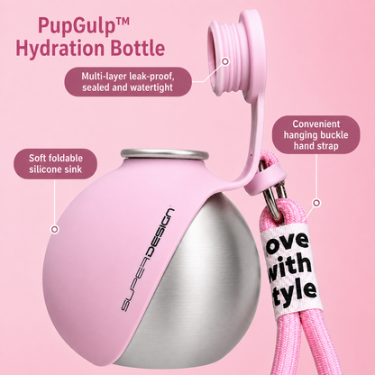 PupGulp™ Portable Hydration Bottle for Dogs